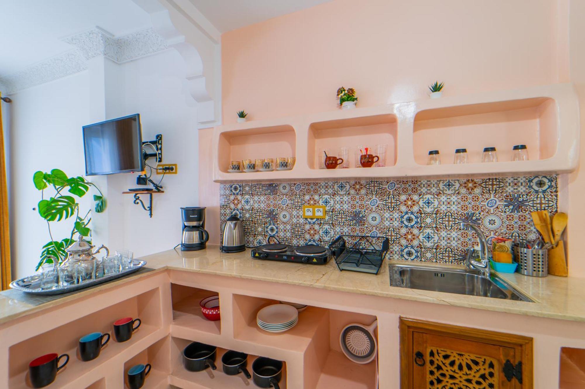 Dar Jinane Apartment Чефчауен Екстериор снимка