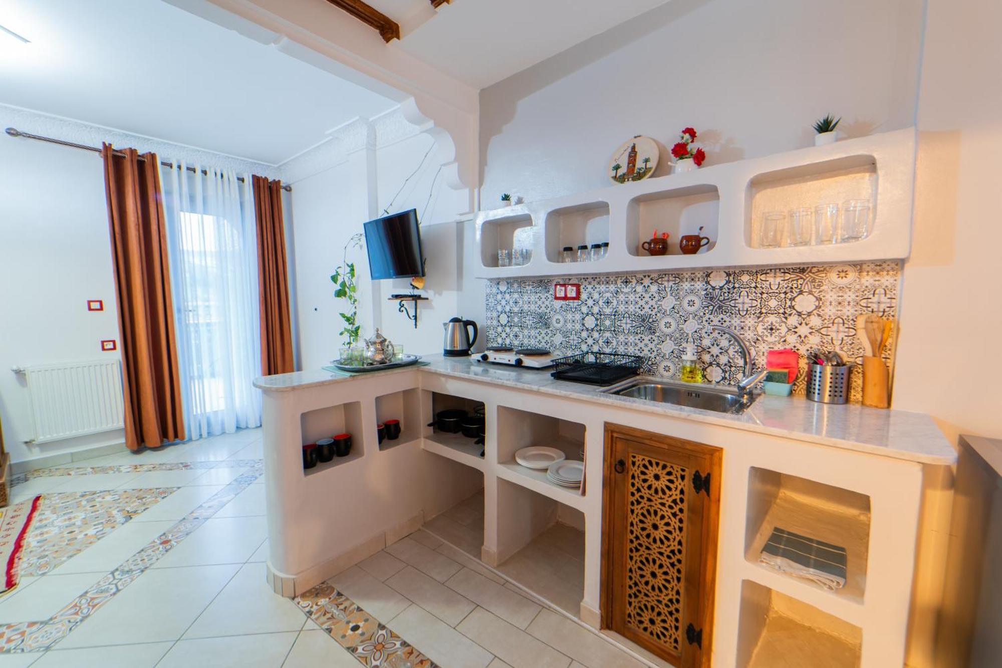 Dar Jinane Apartment Чефчауен Екстериор снимка