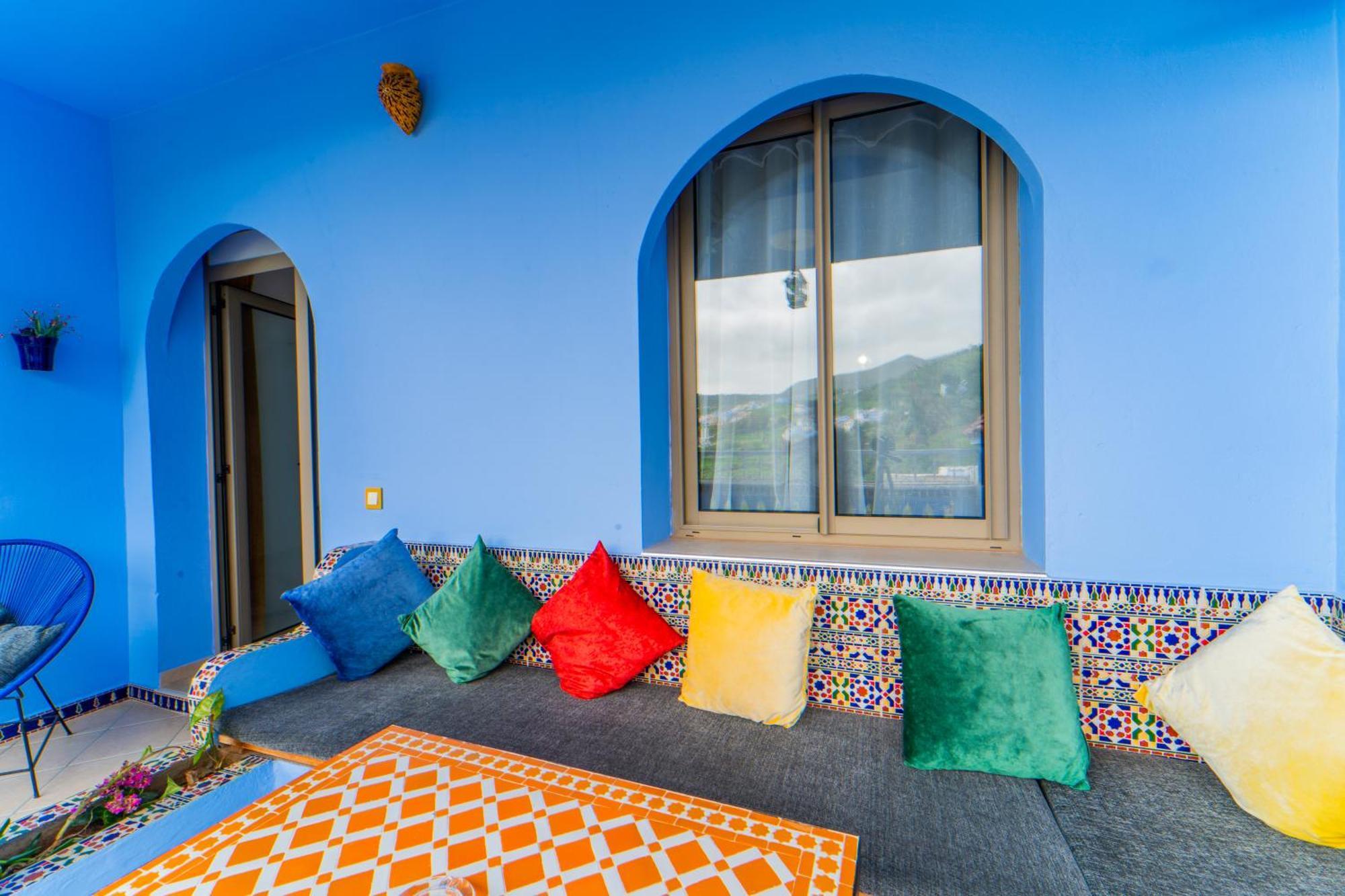 Dar Jinane Apartment Чефчауен Екстериор снимка