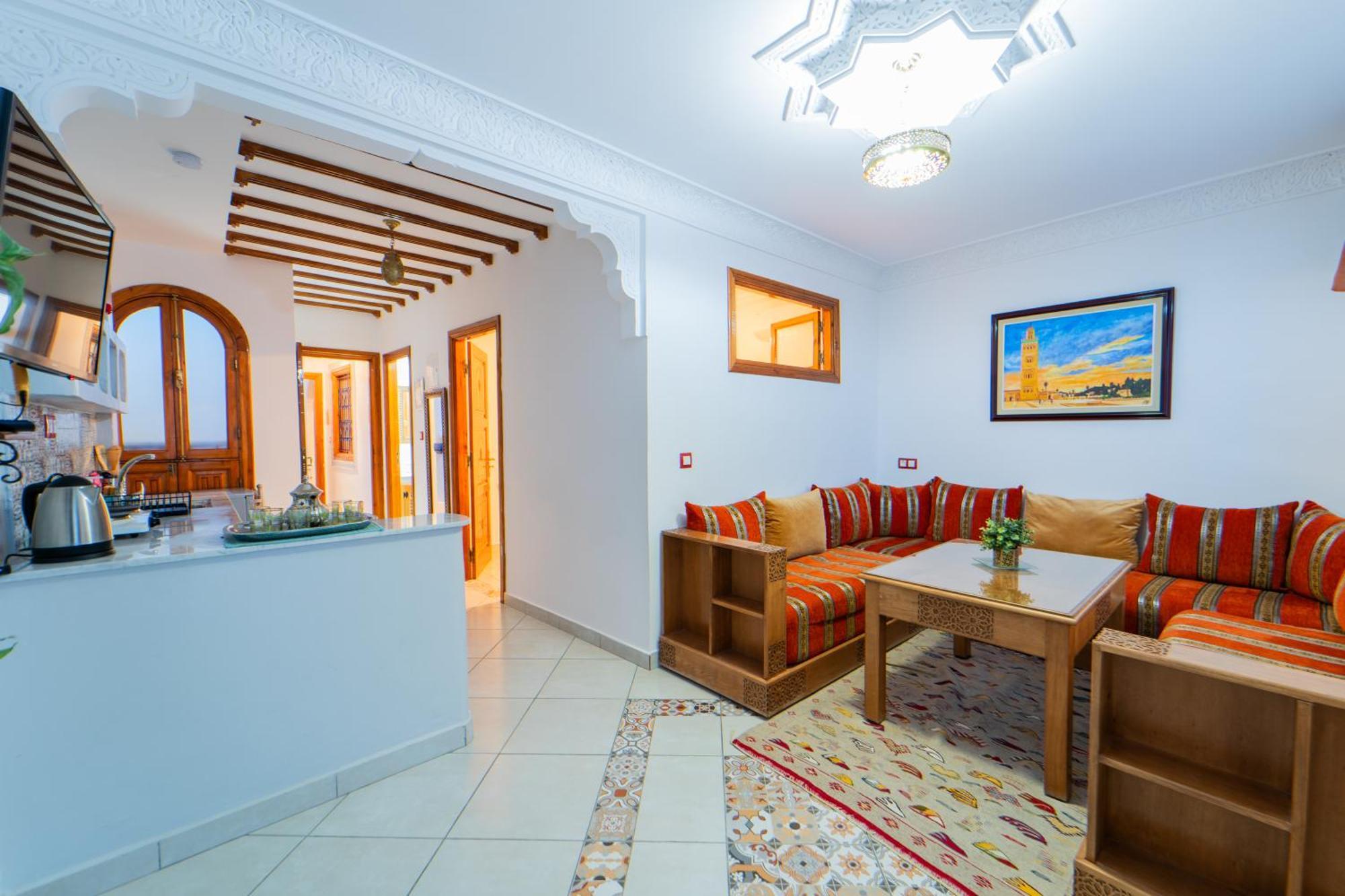 Dar Jinane Apartment Чефчауен Екстериор снимка